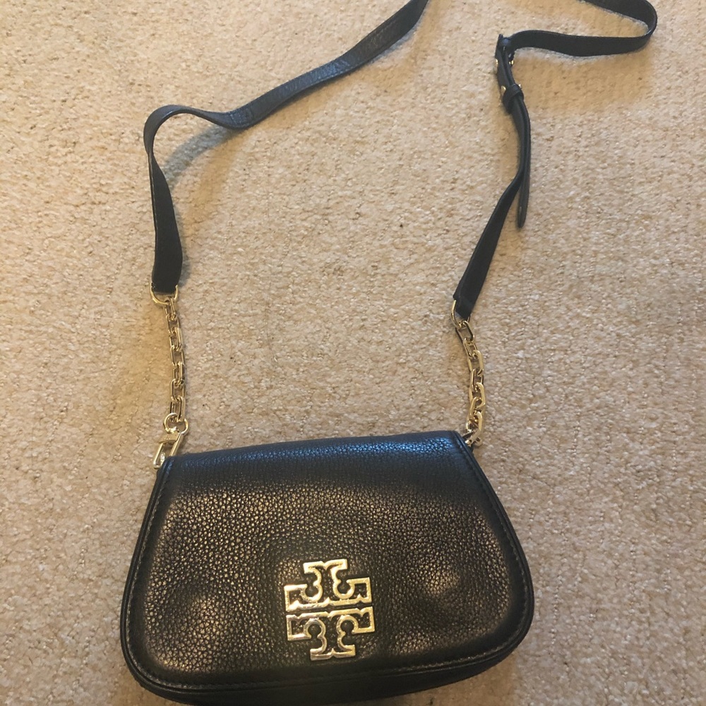 Tory Burch Black clutch/cross body